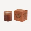A Story Told at Dusk Glass Candle