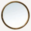 Alsace Round Bronze Mirror