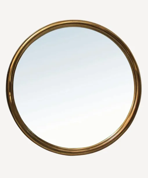 Alsace Round Bronze Mirror