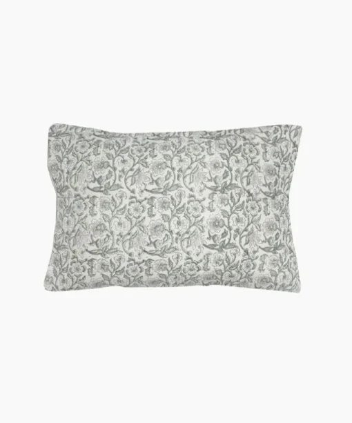 Athena Handblock Blue Pillow Covers (2PC)