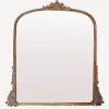 Belle Vie Mantle Mirror Antique Gold