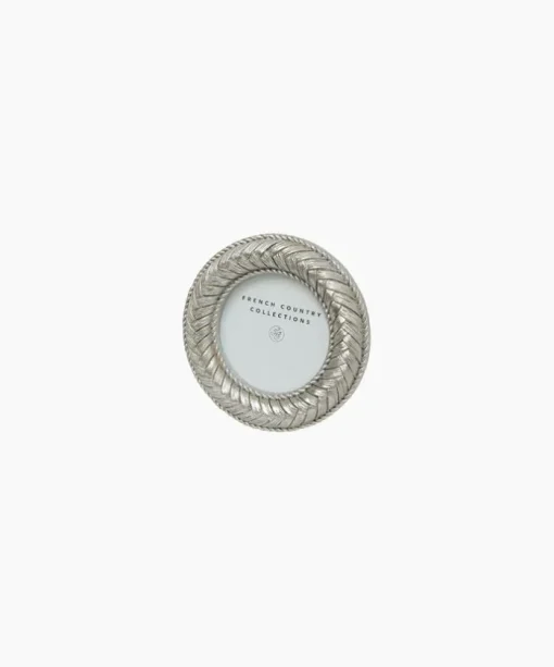 Braided Rope Round Photo Frame 2.5x2.5