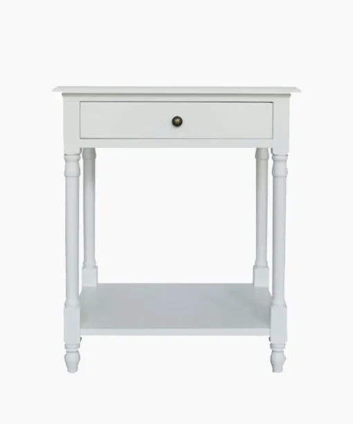 Chloe Bedside White
