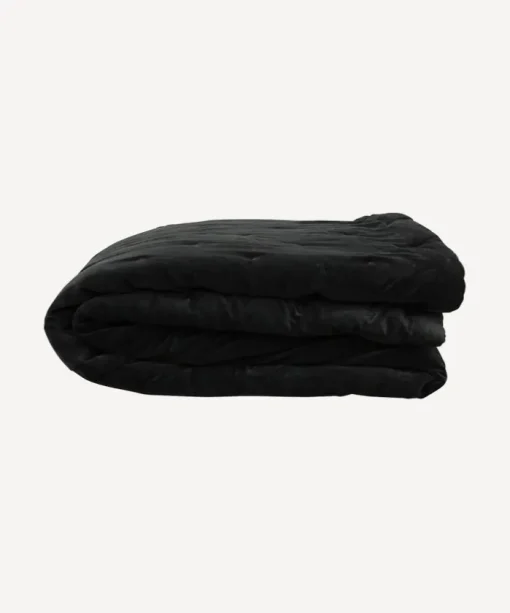 Coal Velvet Bedspread King/Super King