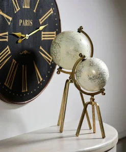Cream Gold Globe Small