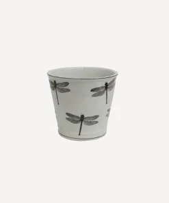 Dragonfly Round Planter