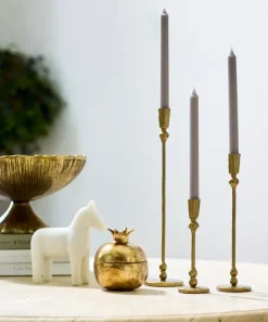 Eddie Gold Candleholder Large