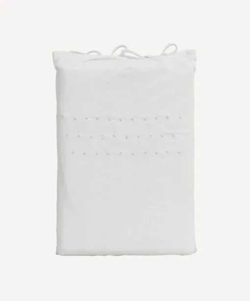 Embelli King Flat Sheet with Dots