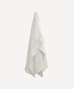 Emilie Linen Flat Sheet Queen Ecru