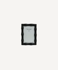 Faux Bamboo Black Photo Frame 4x6"