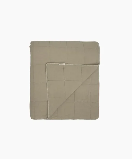 Freya Quilt Taupe Small