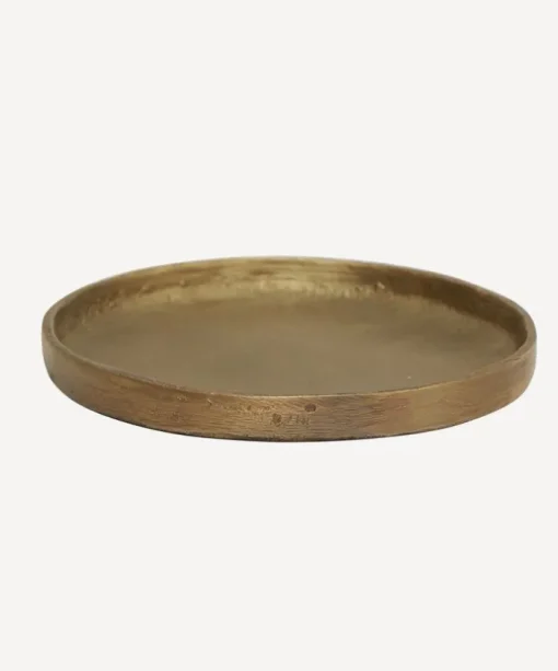 Handforged Brass Plate Medium