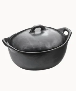 La Chamba Oval Casserole Dish with Lid (Size 3)
