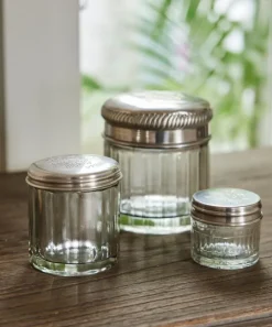 Paris Glass Cannister Medium