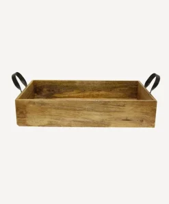 Ploughmans Small Rectangle Tray Iron Handle