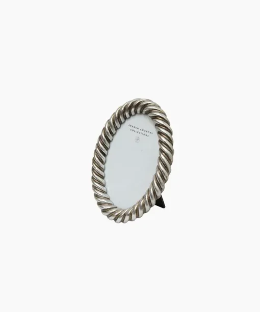 Rope Oval Photo Frame 4x6