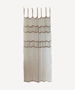 Ruffles Linen Curtain Natural