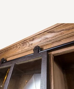 Sliding Door Double Cabinet