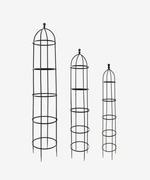 Trellis With Ball On Top (SET3)