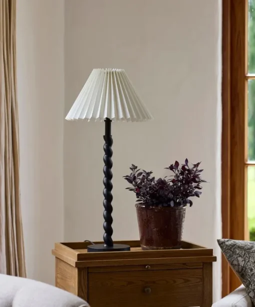 Twist Table Lamp Base Tall