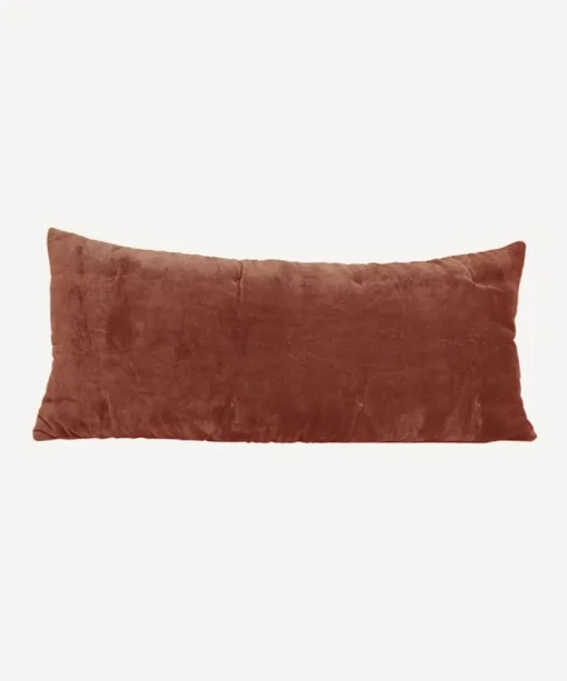 Velvet Lodge Cushion Cover Brick
