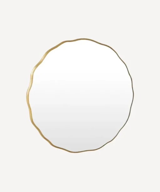 Wave Circle Mirror Small