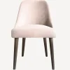 Wilthem Dining Chair Off White Velvet